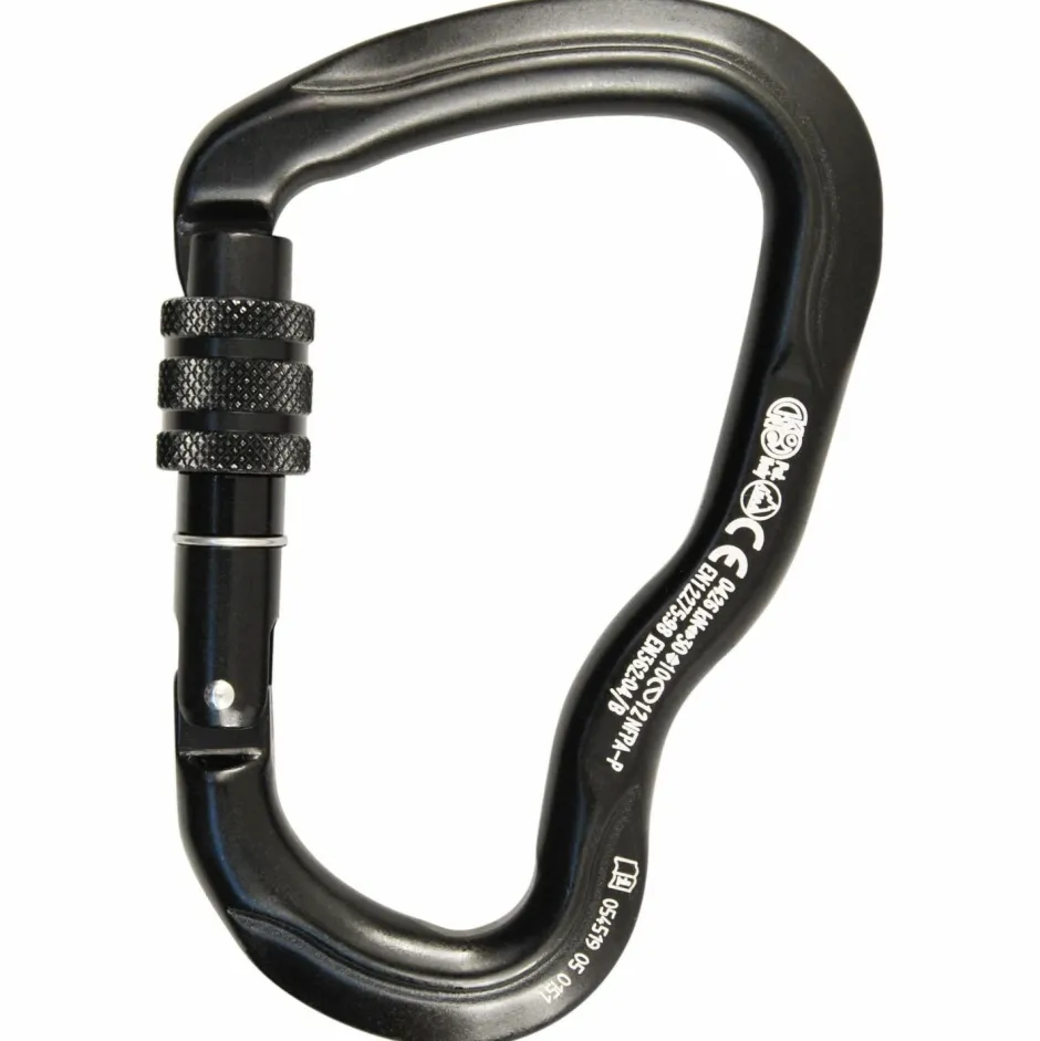 Kong - Ferrata Screw Sleeve - Klettersteig-Karabiner Black Sale
