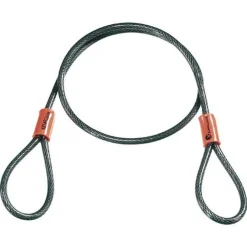 Hot Kryptonite - KryptoFlex 525 Looped - Fahrradschloss Transparent