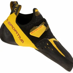 Clearance La Sportiva - Solution Comp - Kletterschuhe Black / Yellow