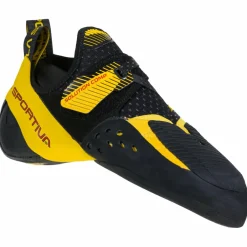 Clearance La Sportiva - Solution Comp - Kletterschuhe Black / Yellow