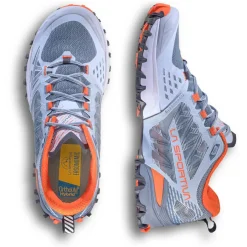 La Sportiva - Women's Bushido III Wide GTX - Trailrunningschuhe Stone / Blue / Moonlight Clearance