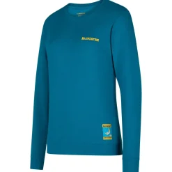 La Sportiva - Women's Climbing On The Moon Sweatshirt - Pullover Clearance