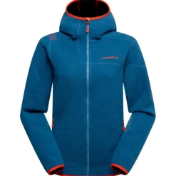 La Sportiva - Women's Iride Hoody - Hoodie Moonlight / Cherry Tomato Discount
