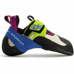 La Sportiva - Women's Skwama - Kletterschuhe Apple Green / Cobalt Blue