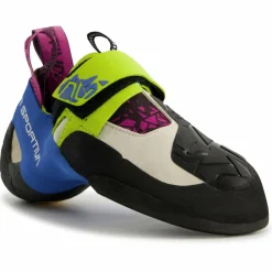 La Sportiva - Women's Skwama - Kletterschuhe Apple Green / Cobalt Blue