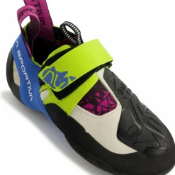 La Sportiva - Women's Skwama - Kletterschuhe Apple Green / Cobalt Blue