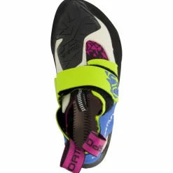 La Sportiva - Women's Skwama - Kletterschuhe Apple Green / Cobalt Blue