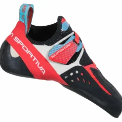 Sale La Sportiva - Women's Solution Comp - Kletterschuhe Hibiscus / Malibu Blue