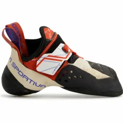Best La Sportiva - Women's Solution - Kletterschuhe White / Lily Orange