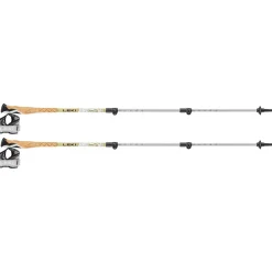 Hot Leki - Cross Trail TA - Trailrunning Stöcke White / Goldbrown / Black