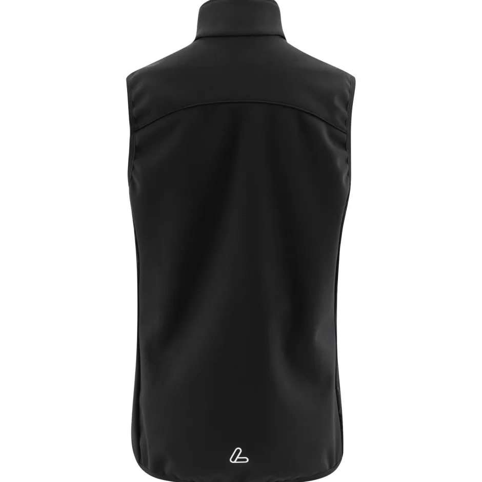 Outlet Lu00f6ffler Löffler - Kid's Vest Airblocc Warm - Softshellweste Black