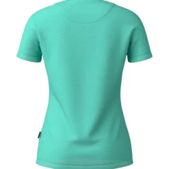 Lu00f6ffler Löffler - Women's Printshirt Sunset Merino-Tencel - Merinoshirt Discount