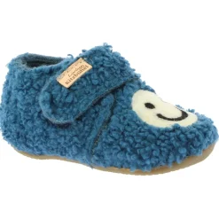 Living Kitzbu00fchel Living Kitzbühel - Baby's Klettschuh Smiley - Hüttenschuhe Lyons Blue Clearance