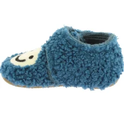 Living Kitzbu00fchel Living Kitzbühel - Baby's Klettschuh Smiley - Hüttenschuhe Lyons Blue Clearance