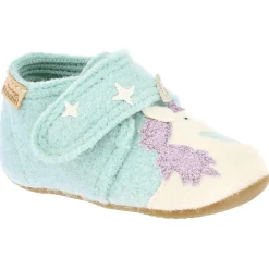 Discount Living Kitzbühel - Baby's Klettschuh Einhorn & Stern - Hüttenschuhe Kinder Hüttenschuhe