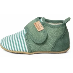 Outlet Living Kitzbu00fchel Living Kitzbühel - Kid's Babyklett Sigi Streifchen - Hüttenschuhe