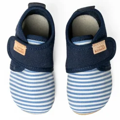 Outlet Living Kitzbu00fchel Living Kitzbühel - Kid's Babyklett Sigi Streifchen - Hüttenschuhe