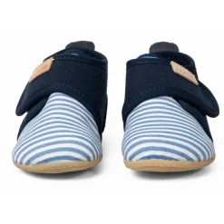 Outlet Living Kitzbu00fchel Living Kitzbühel - Kid's Babyklett Sigi Streifchen - Hüttenschuhe