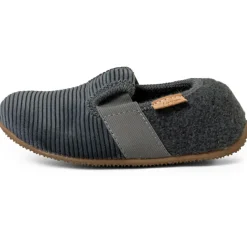 Clearance Living Kitzbühel - Kid's Cord Elastik-Slipper - Hausschuhe Kinder Hüttenschuhe