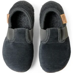 Clearance Living Kitzbühel - Kid's Cord Elastik-Slipper - Hausschuhe Kinder Hüttenschuhe