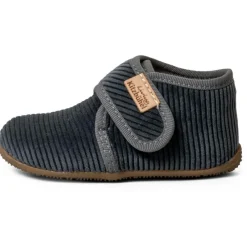New Living Kitzbühel - Kid's Cord Klettschuh - Hausschuhe Kinder Hüttenschuhe