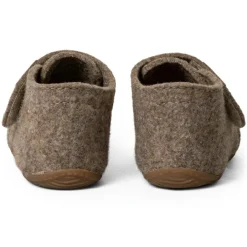 Clearance Living Kitzbühel - Kid's Franzi Filz Klettschuh - Hausschuhe Kinder Hüttenschuhe