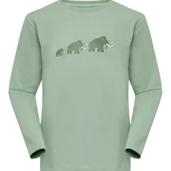 Online Mammut - Kid's Core Longsleeve Logo - Longsleeve