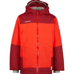 - Kid's Treeline Hardshell Thermo Hooded Jacket - Regenjacke Kinder Skibekleidung|Wanderbekleidung
