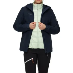 Online Mammut - Women's Treeline 3 in 1 Hardshell Hooded Jacket - Doppeljacke