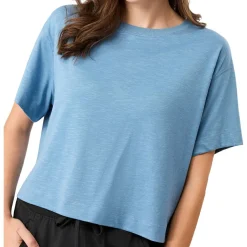 Hot - Women's Boxy Tee - T-Shirt Yogabekleidung|Fitnessbekleidung