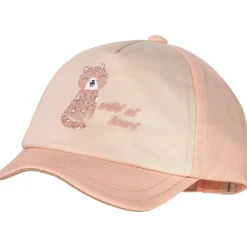 maximo - Baby Girl's Cap Wild Cat Flexdach Klettverschluß - Cap Soft Rose Clearance