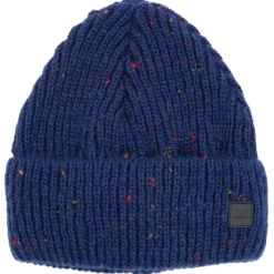 maximo - Girl-Beanie Effektgarn Jerseyfutter mit Umschlag - Mütze Sale