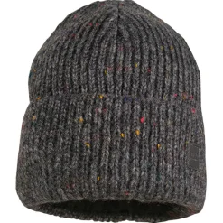 maximo - Girl-Beanie Effektgarn Jerseyfutter mit Umschlag - Mütze Sale