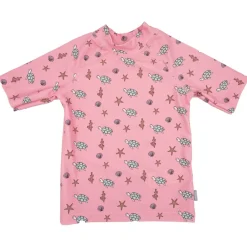 maximo - Kid's Mini Badeshirt S/S Print UV 50 - Lycra Outlet