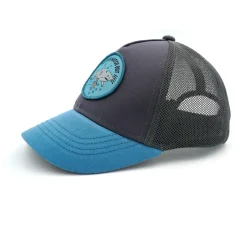 maximo - Kid's Mini Boy Cap Shark Snap-Back - Cap Anthracite / Blue Discount