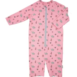 maximo - Kid's Mini Overall 3/4 Arm Badestoff Print - Lycra Hot