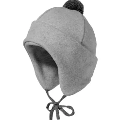 maximo - Kid's Mini-Mütze mit Pompon und Bindeband - Mütze Hot
