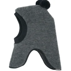 Online - Kid's Mini-Schlupfmütze mit Wollfleece und Pompons - Sturmhaube Kopfbedeckungen|Alltagsbekleidung