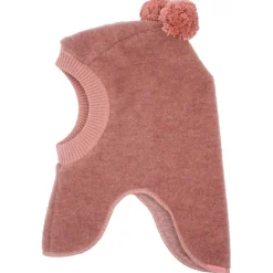 Online - Kid's Mini-Schlupfmütze mit Wollfleece und Pompons - Sturmhaube Kopfbedeckungen|Alltagsbekleidung