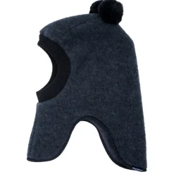 Online - Kid's Mini-Schlupfmütze mit Wollfleece und Pompons - Sturmhaube Kopfbedeckungen|Alltagsbekleidung
