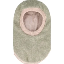 maximo - Kid's Mini-Schlupfmütze Dino - Sturmhaube Mineral / Light Brown Melange Outlet