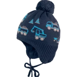 maximo - Mini Boy's Mütze mit Pompon und Band - Mütze Online