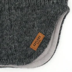 maximo - Mini Boy's Schlupfmütze Waschbär - Sturmhaube Medium Grey Melange New