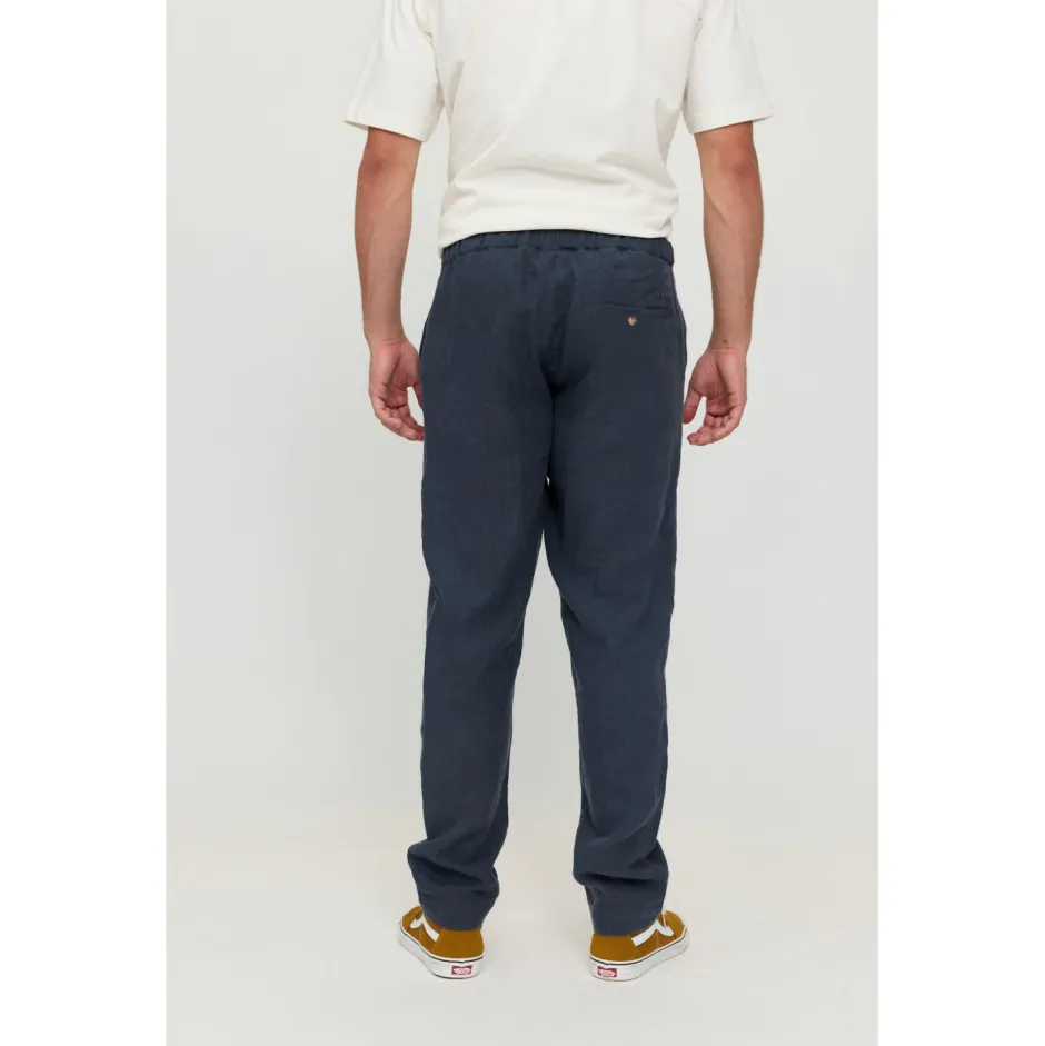 Sale - Regular Linen Pants - Freizeithose Hosen|Alltagsbekleidung