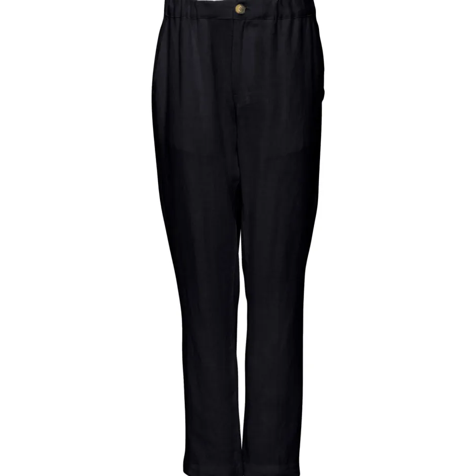 Sale - Regular Linen Pants - Freizeithose Hosen|Alltagsbekleidung