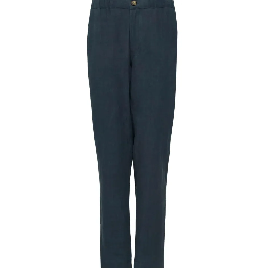 Sale - Regular Linen Pants - Freizeithose Hosen|Alltagsbekleidung