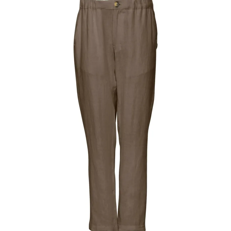 Sale - Regular Linen Pants - Freizeithose Hosen|Alltagsbekleidung
