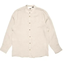 New - Stand Collar Linen Shirt - Hemd Shirts, Hemden & Longsleeves|Alltagsbekleidung