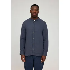 New - Stand Collar Linen Shirt - Hemd Shirts, Hemden & Longsleeves|Alltagsbekleidung