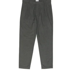 Mazine - Tapered Flannel Pants - Freizeithose Anthracite Melange Discount